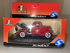 Solido Ford V8 Depanneuse Salt Lake City Fire Department Tow Truck 1/43 4432