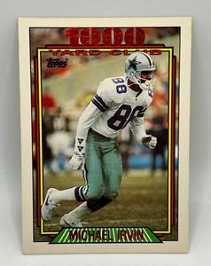 Michael Irvin Topps 1000 Yard Club #3 1992 NFL Trading Card - Bild 1 von 2