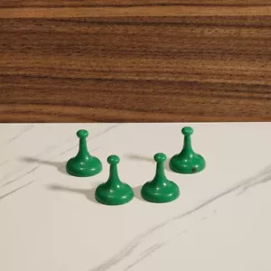 Vintage Parker Brothers SORRY Board Game 1972 Original- Green replacement pieces - Picture 1 of 1