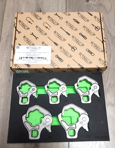 NUEVO Juego de llaves de tuerca acampanada de trinquete Vim Tools 5 piezas 1/2" dr 22-32 mm con bandeja #RFW200 - Imagen 1 de 2