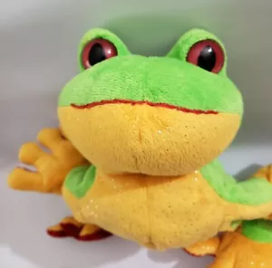 Webkinz Green Tree Frog Plush No Code Stuffed Animal Toy - Picture 1 of 7