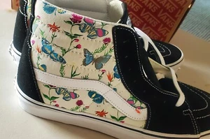 VANS Off The Wall Sk8-Hi Butterfly Floral Marshmal Men 12 - Picture 1 of 11