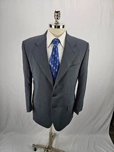 Ermenegildo Zegna Herren Blazer Sakko grau kariert Wolle 38 S - Bild 1 von 8