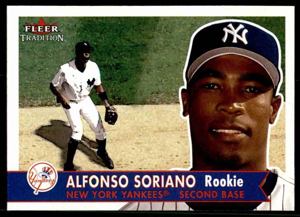 2001 Fleer Tradition Alfonso Soriano #481 - Image 1 of 2