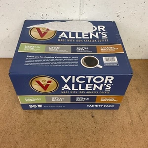 Confezione varietà caffè Victor Allen aromatizzata e non aromatizzata, 96 pezzi - Foto 1 di 2