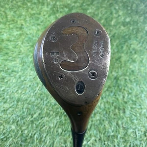 Vintage Wilson 403A 3 Wood Fairway Wood Inlay Steel Shaft Right Hand 42" RARE - Picture 1 of 9