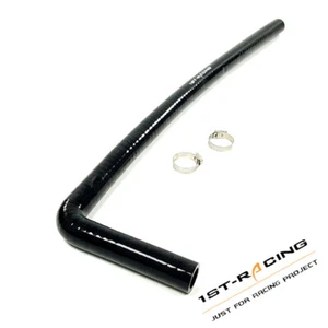 Manguera moldeada curva calentador intercambiable 90 grados 5/8" ID 5"x25" abrazaderas para LS1/2/3 LSX LQ9 - Imagen 1 de 5