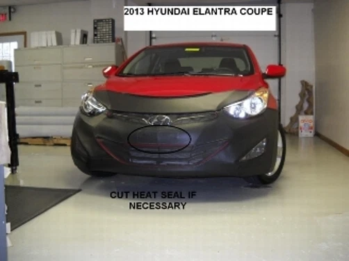 Sujetador con cubierta de máscara frontal Lebra para Hyundai Elantra 2013 13 cupé Foto 1 de 1