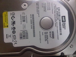 WESTERN DIGITAL WD WD800BB-63JKC0 80GB IDE HARD DISK DRIVE HSCANTJEHN - Afbeelding 1 van 1