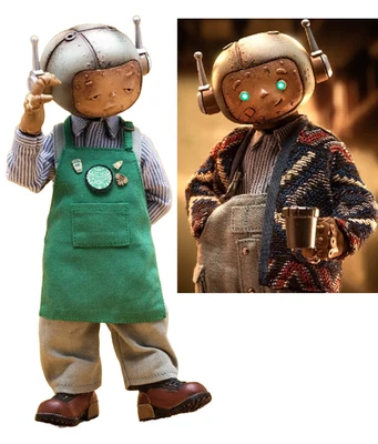Whycat GEARHEAD TOYS ClumsyBot Series Vol. 3 Minski The Barista 7" Action Figure - Image 1 of 4