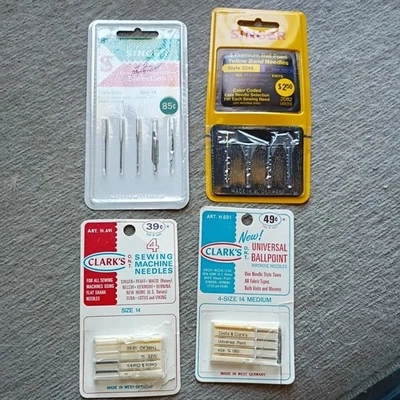 Paquete de 10 agujas para máquina de coser Singer Treadle diferentes  Foto 1 de 4
