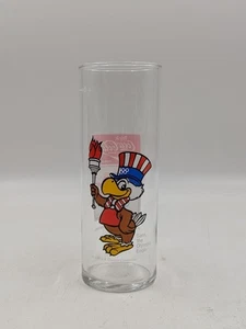 Vintage 1980 LA Olympic Games Sam the Eagle Coca-Cola Drink Glass 0.4L - Picture 1 of 4