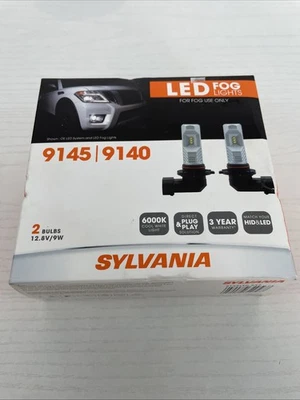 NEW Sylvania 9145/9140 LED FOG Light BULBS, 2 PACK - Image 1 of 4