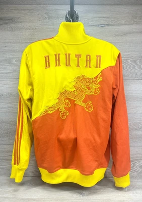 Adidas BHUTAN Jacket Track Top Dragon Football Vintage Step Up Rare 2007 Large - Image 1 of 4