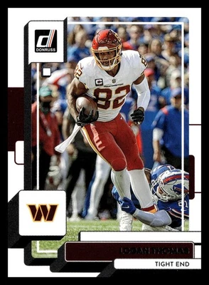 2022 Donruss  #179 Logan Thomas  Washington Commanders Football Card - Image 1 of 2