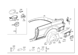 Genuine Mercedes-Benz Mount 216-630-01-89 - Picture 1 of 2