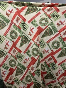 Round Cloth Christmas Tablecloth Joy - Picture 1 of 2