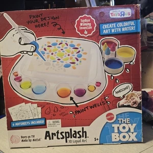 Artsplash 3D Liquid Art Set Mattel Toy Box Winner Creative Kids Toy 6 Artsheets - Picture 1 of 8