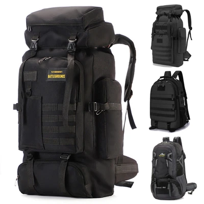 60L 70L 80L Taktischer Rucksack Outdoor Reisen Wanderrucksack Trekkingrucksack - Bild 1 von 4
