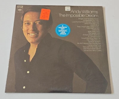 ANDY WILLIAMS The Impossible Dream SEALED Vinyl 2 LP Set 1971 Album - Image 1 of 3