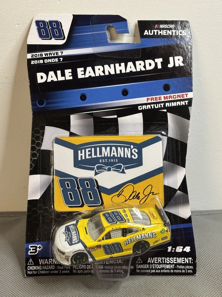 Dale Earnhardt Jr 2018 Hellmann’s 1/64 Nascar Authentics Diecast - Image 1 of 1