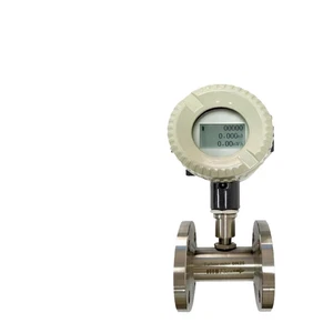Liquid turbine flowmeter electronic digital display alcohol pure water tap water - Picture 1 of 4