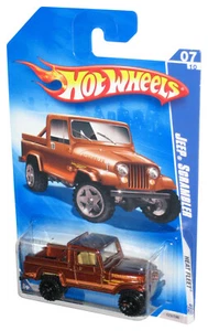 Hot Wheels Heat Fleet 07/10 '09 Brown Jeep Scrambler Toy 123/190 - Picture 1 of 1