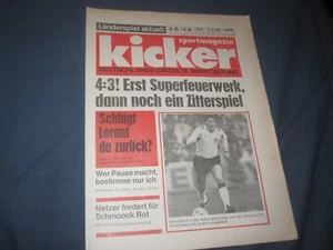 Kicker 12.10.1978 83/78 Gerd Zewe Fortuna Düsseldorf - Bild 1 von 1