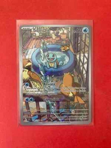 SQUIRTLE 148/142 CORONA ASTRALE SCR CARTA POKEMON ITA RARA MINT - Picture 1 of 2