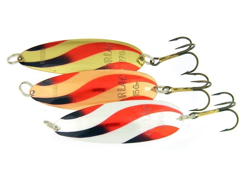 Rublex Orlac No 0 4g Spoon Köder Blinker Hecht Zander Barsch Forelle - Bild 1 von 1