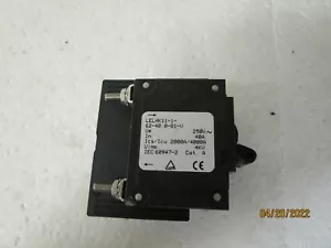 Airpax Circuit Breaker LELHK11-1-62-40.0-01-V 2121R42A LINE 125V - Picture 1 of 7