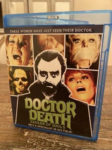 DOCTOR DEATH - Seeker of Souls (1973, Scorpion Releasing) Rare Region A Blu-ray! - Picture 1 of 6