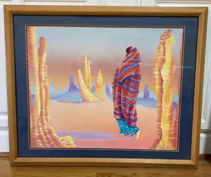 Southwest Art Charles Collins "Desert Sonata" Signed Numbered Print 27"X33" COA - Picture 1 of 22