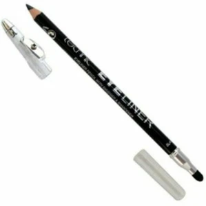 9 × Technic Cosmetics UK Black Eye Liner Pencil & Smudger With Sharpner - Picture 1 of 1