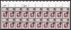 Scott #2410 World Stamp Expo Plate Block of 20 Stamps - MNH UR #1 - Picture 1 of 1