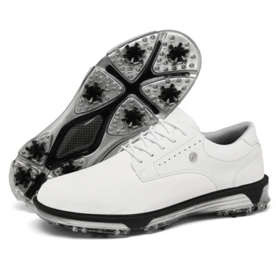 Zapatos de golf impermeables transpirables para hombre al aire libre golf caminar caddie zapatos Foto 1 de 4