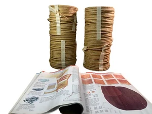 paper fiber rush wicker 2 rolls 800 ft chair caning Woodworkers Store 1987 - Picture 1 of 7