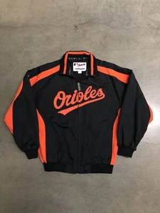 2000’s Baltimore Orioles Majestic Authentic MLB Dug Out Zip Jacket Youth L/XL - Picture 1 of 9