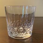 3.25" Crystal Old Fashioned / Whisky Glass Tumbler Diamond & Vertical Cuts 8 oz.