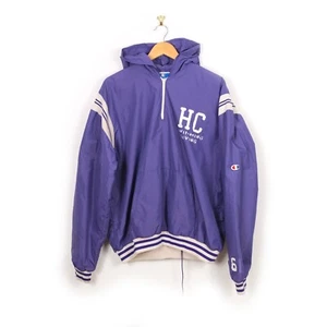 Champion 70s-80s vintage retro style activewear pullover USA jacket XL size - Picture 1 of 9