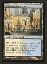 1x Hallowed Fountain Dissension DIS MTG