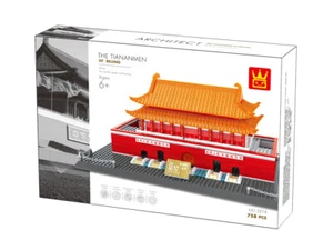 Wange 5218 The Tian An Men of Beijing China Building Block Set 770pcs - Picture 1 of 3