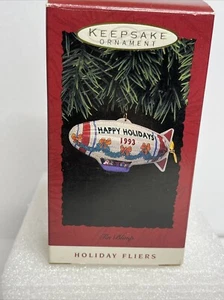 HallmarkKeepsake Ornament -  1993 Tin Blimp - Picture 1 of 4