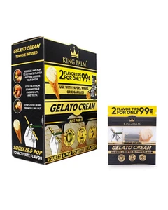 King Palm | Vanilla Cream Filter Tips | 2-100 Tips | 2-50 Packs | Size: 7mm - Picture 1 of 1