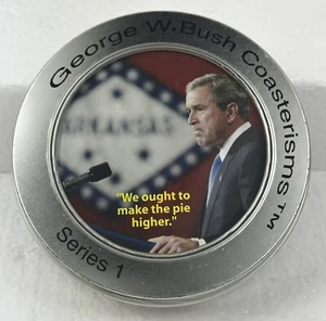 George W. Bush Coasterisms Series 1 Set of 4 Coasters - Picture 1 of 5