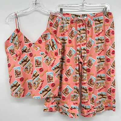 Vaquera Cuties Pijama Conjunto Cami Top Pantalón Corto Juniors L Vaquera Occidental Rodeo Foto 1 de 4