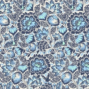 OOP ELIZABETH Bats in The Belfry Sky by Tula Pink, cotton fabric - Picture 1 of 1