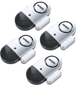 Tür Fenster Alarm 4er Pack Home Security Ultra-Slim Wireless Magnetic Senso - Bild 1 von 6