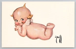 Kewpie Bebé Con Alas Pintura por Rose O'Neil Reproducción Arte Postal - Imagen 1 de 2