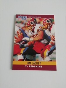 Jim Lachey Washington Redskins Pick your card NFL Trading Card